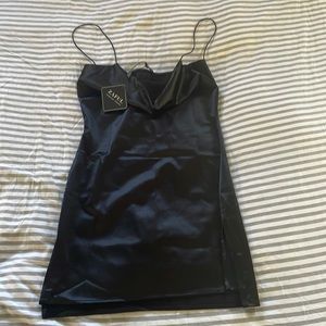 NWT Zaful black mini dress